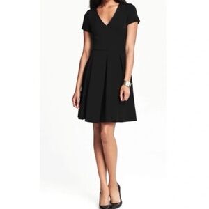 Banana Republic Black Midi Dress